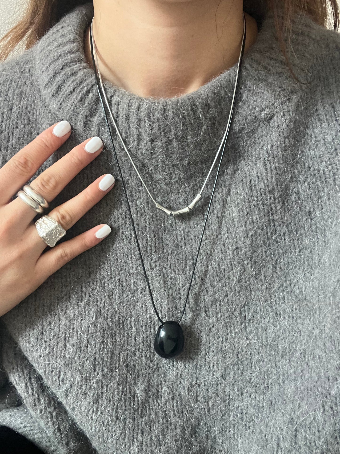 BLACK Necklace